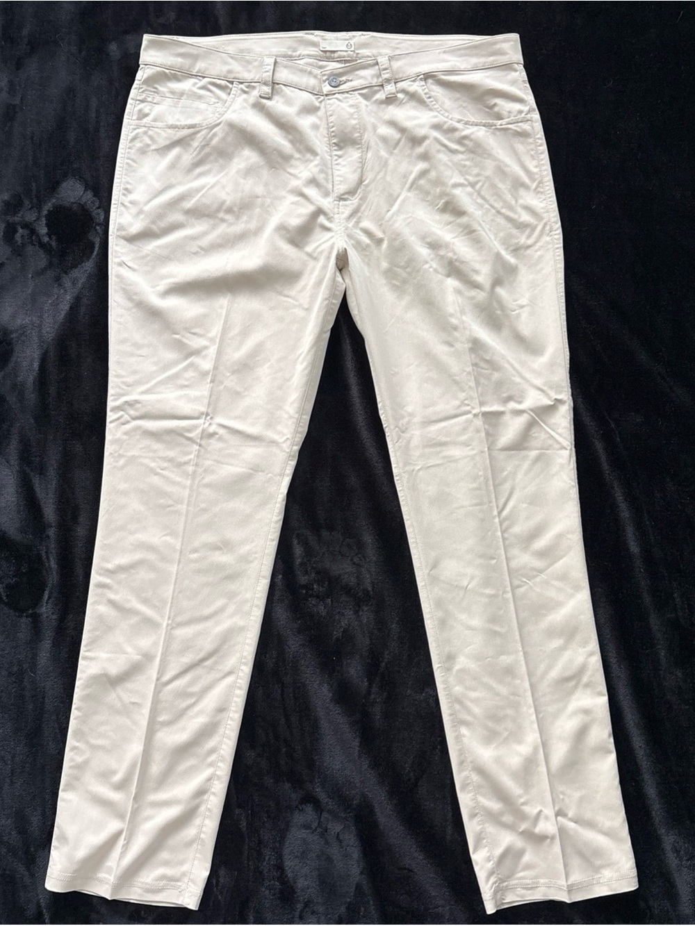 tasc Performance Motion Pants Mens 40x32 Tailored Fit Khaki Bamboo Blend Golf